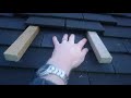 How to replace a broken roof tile in 2 mins - easy peasy!
