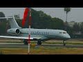 VAN NUYS AIRPORT PRIVATE JETS | Plane landing and takeoff video