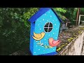 DIY 🐦🐥BIRDHOUSE🏠 IDEAS... WASTE CARDBOARD CRAFT... #everyone #viral 🔥#craft #exporepage