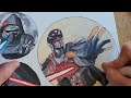 Designing a Star Wars Dark Lord for Star Wars Day | Revenge of the 5th | SKETCHPAD AWAKENINGS