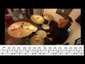 Friday I'm In Love (The Cure) drum cover + score