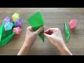 Origami Tulip Flower / Origami Flower/ Paper Tulip