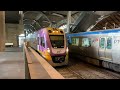 V/Line VL12 & VL115 Departing Southern Cross Station to Bairnsdale - HORN SHOW