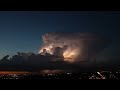 Tampa Florida Lightning Storm at Dusk