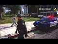 Playing GTA 5 As A POLICE OFFICER City Patrol| HPD|| GTA 5 Lspdfr Mod| 4K