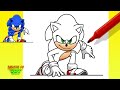 How to DRAW SONIC - Sonic 2 Movie