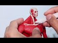 Sculpting Colossal Titan Armin | Attack On Titan | Shingeki No Kyojin | 進撃の巨人,超大型巨人出現