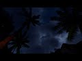 Starry Night Ambience | Campfire | Jungle Sounds | Sleep & Relaxation