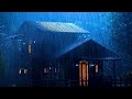 😴😴 Lluvia Relajante Para Dormir ⚡ Sonido De Lluvia y Truenos en Techo - Rain Sounds For Sleeping