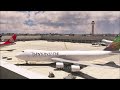 Boeing 747-8 Maracaibo,Venezuela to Miami,Florida,US/Miami Intl. (MIA)/ Flight Simulator2024.