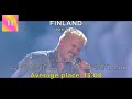 Eurovision 2024 - Final Top 26 by Average Places (Jury / Televote split results)