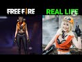 FREE FIRE ALL FEMALE CHARACTER IN REAL LIFE 😍🥰 ll FREE FIRE All CHARACTER IN REAL LIFE ll