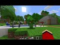 JJ and Mikey Hide From Scary monsters from DIGITAL CIRCUS Princess Loolilalu Minecraft - Maizen