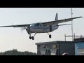 Cessna 208 landing at The Swamp