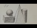 How to shade / Obje çizimi (Işık-gölge) gölgelendirme