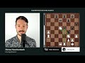 Vidit Gujrathi VS Hikaru Nakamura | Schach-Kandidatenturnier 2024, 9. Runde