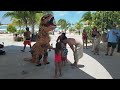 T-Rex Goes on Vacation at Ocean Cay