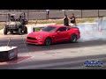 Turbo S550 Mustang vs Dodge Charger and Shelby GT500 Drag Races