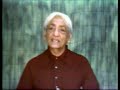 J. Krishnamurti - Ojai 1972 - Public Talk 2 - Order has its own law