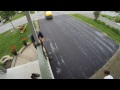 Time Lapse of a  Driveway Peel & Pave