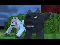 JJ and Mikey Morph into WEREWOLF - Maizen Minecraft Animation