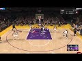 LESL 1 SEASON. Lakers vs Spurs. Zion alley dunk.