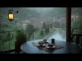 Quiet rainy season in Tuscany | Soft Rain for Sleep, Study and Relaxation