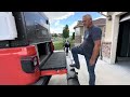 Overlanding with Harbor Freight 600 lb capacity Motorcycle hitch carrier review