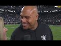 'That's all I wanted' — Raiders' Head Coach Antonio Pierce on defeating Giants