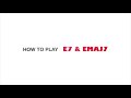 HOW TO PLAY E7 AND EMaj7 ON UKuLELE - Easy For Beginners #ukuleletutorial