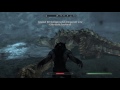 Skyrim_Werewolf vs Elder Dragon