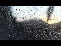 Rainfall On A Car | 3 Hours Relaxing Sounds | Sleep, Insomnia, Study, Relaxation