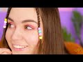 FANTASTIC BEAUTY HACKS AND MAKEUP TRENDS || From Nerd to Popular | Cool Hair Dyeing Tips by 123 GO!