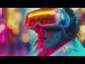 🌠 Cyber City Exploration: Chillout Gaming Beats | Background Music | Cyberpunk | Synthwave | Dub
