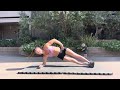 Side plank hip raises