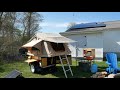 Adventure Camping Trailer with Rooftop Tent Walkaround