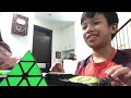 Mình giải rubik pyraminx, video rubik đầu tiên của mình mong các bạn ủng hộ! :)