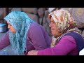 Family Living in a Stone House in the Mountains in Türkiye|Documentary-4K