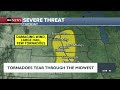 Tornadoes tear through Midwest