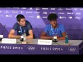 MILTIADIS TENTOGLOU WINS BACK-TO-BACK LONG JUMP GOLDS, JOINS CARL LEWIS | PRESS CONFERENCE