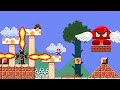 Super Mario Bros. But If Mario Can COPY And PASTE Anything | Game Animation