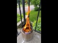 Solo campfire stove