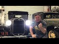 How to focus Model A Ford headlights + Convert to LEDs