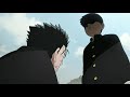 Shimazaki got scared and ran away from Mob (Mob Psycho season 2 episode 11)