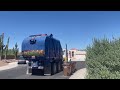 Waste connections of Arizona Tucson Peterbilt 348 heil Rapid Rail 390