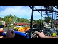 The Phoenix Spinning Roller Coaster Front Seat POV at Adventureland in Altoona, Iowa