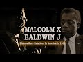 Malcolm X And James Baldwin Discuss Race Relations In America In 1961