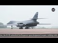 High Emergency! B-1b Lancer Rushes Takeoff Into Conflict Zone