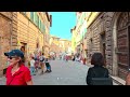 Walking tour 4k HDR - Tuscany, Italy - Montepulciano