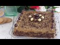 Tarta de galletas y moka sin horno/ POSTRES FÁCILES